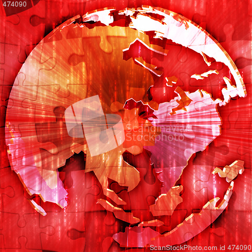 Image of Map of Asia