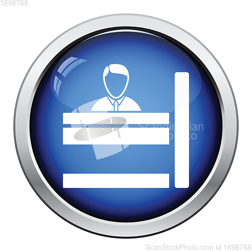 Image of Bank clerk icon