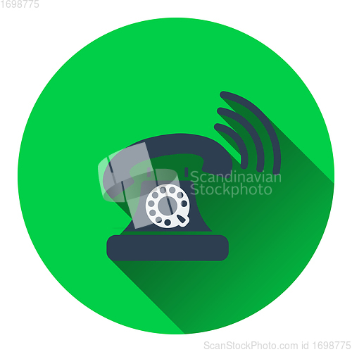 Image of Old telephone icon