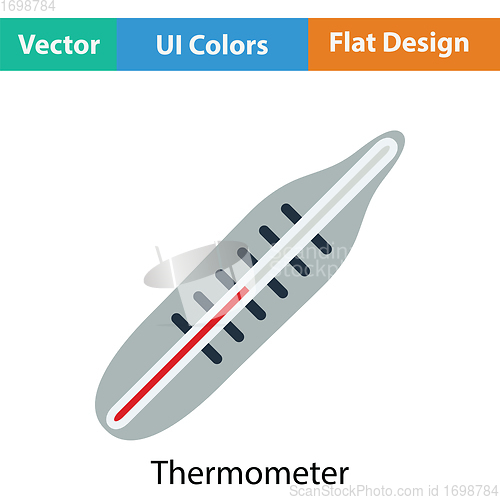 Image of Medical thermometer icon