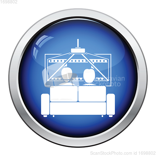 Image of Cinema sofa icon