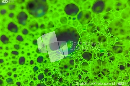 Image of Abstract colorful circular shaped elements as background template