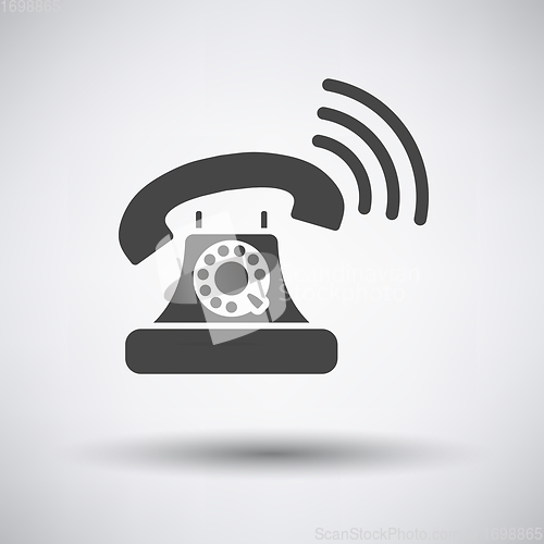 Image of Old telephone icon 