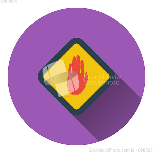 Image of Icon of Warning hand