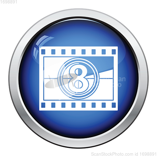 Image of Movie frame with countdown icon