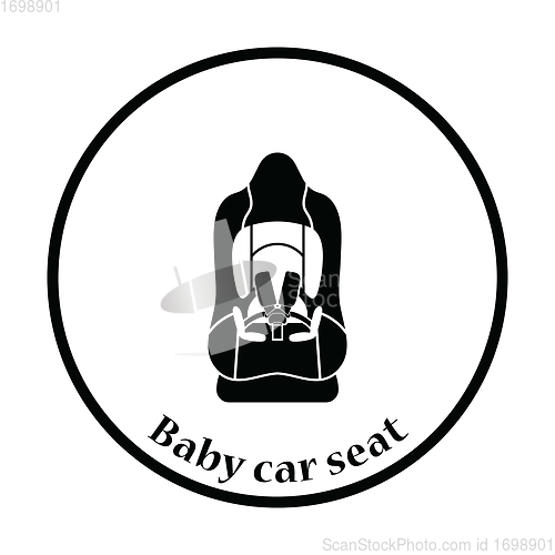 Image of Baby car seat icon