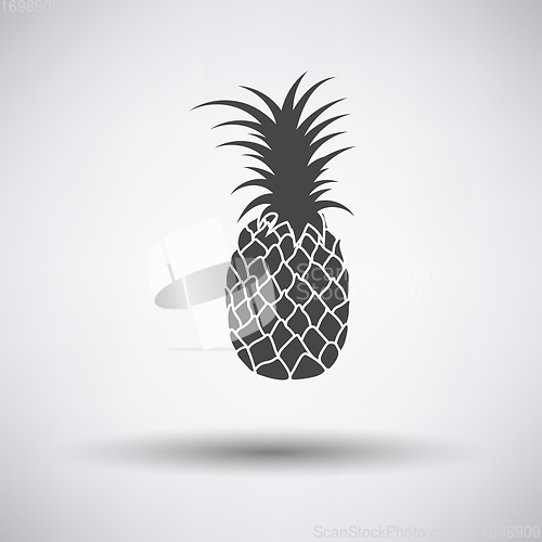 Image of Pineapple icon on gray background