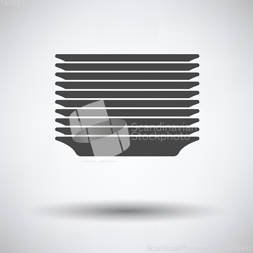 Image of Plate stack icon
