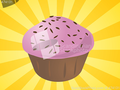 Image of Cupcake illustration