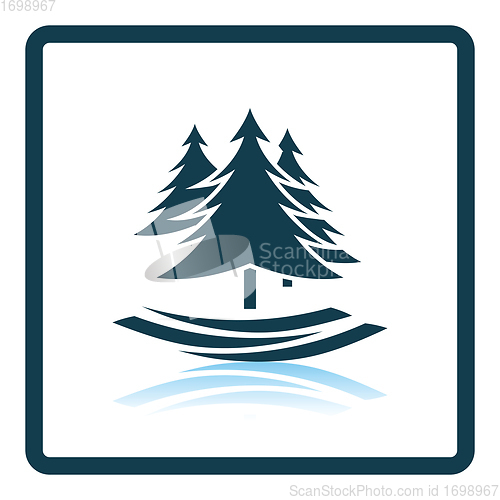 Image of Fir forest  icon