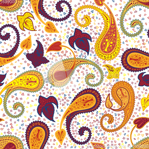 Image of Seamless Paisley Pattern