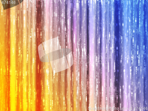 Image of Streaks of multicolored light