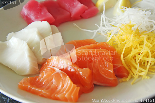 Image of Sashimi arrangement