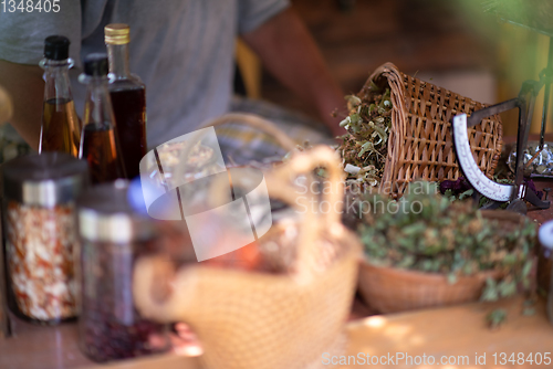 Image of herbalist workshop