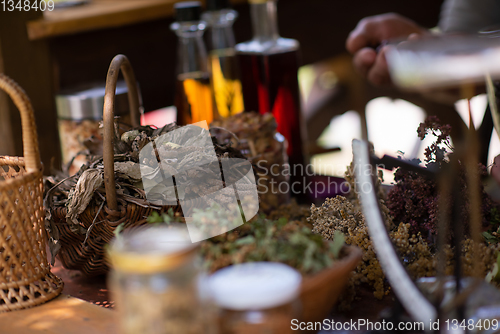 Image of herbalist workshop