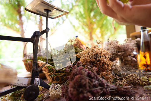 Image of herbalist workshop