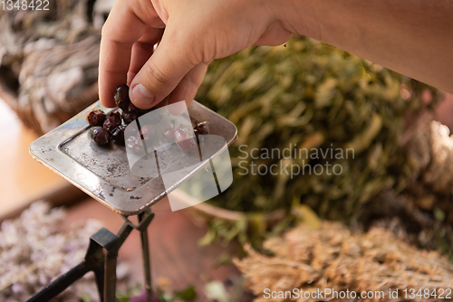 Image of herbalist small business owner