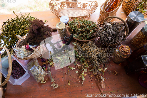 Image of herbalist workshop