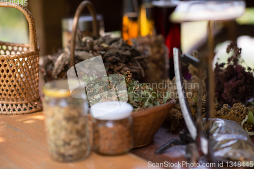 Image of herbalist workshop