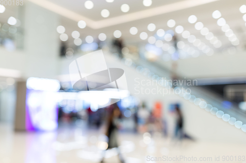 Image of Store blur background with bokeh