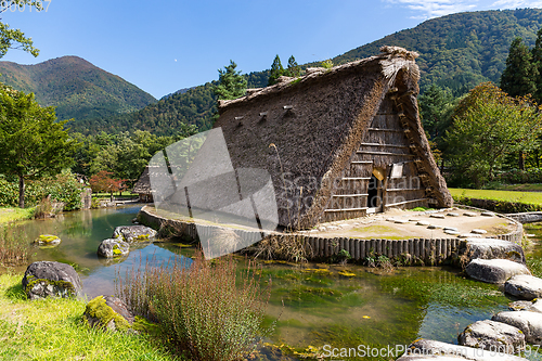 Image of Gassho style house in Shirakawa go