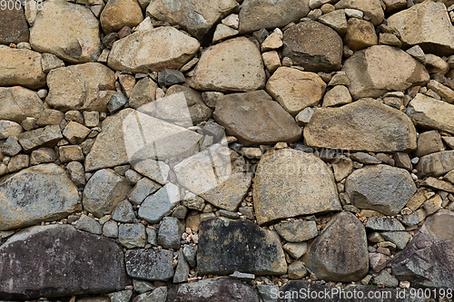 Image of Rock stone wall 