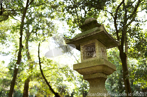 Image of Japanese stone lantern