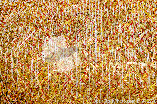 Image of Tie straw stack