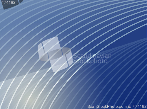 Image of Wavy glowing colors