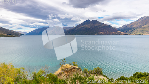 Image of scenery at Lake Te Anau, New Zealand