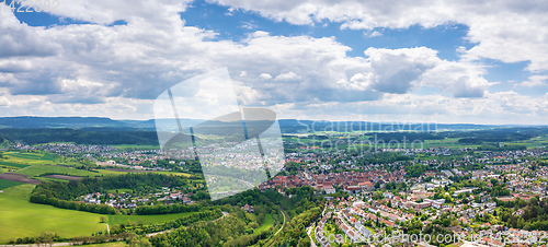 Image of panoramic view at Rottweil Germany