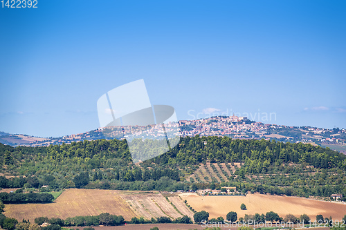 Image of landscape scenery in Italy Marche