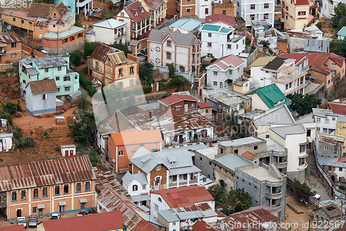 Image of Antananarivo cityscape, capital of Madagascar