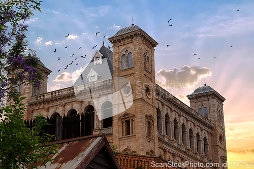 Image of panorama of Antananarivo capital of Madagascar