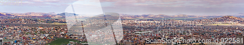 Image of panorama of Antananarivo capital of Madagascar