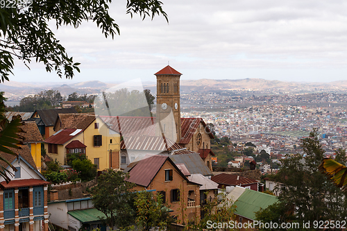Image of Antananarivo cityscape, capital of Madagascar