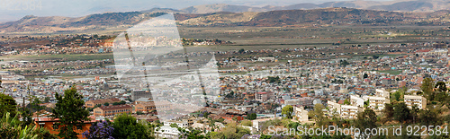 Image of panorama of Antananarivo capital of Madagascar