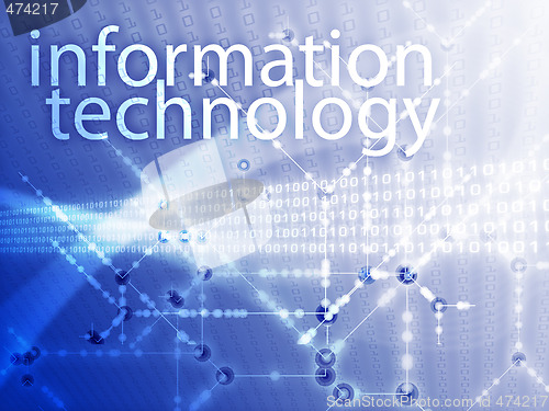 Image of Information technology illustration