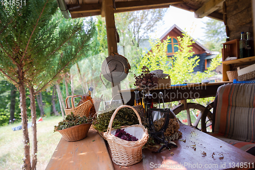 Image of herbalist workshop