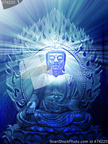 Image of Buddha illustration