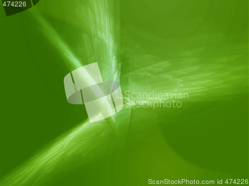 Image of Wavy glowing colors