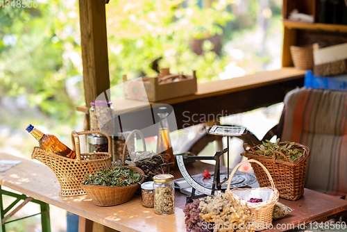 Image of herbalist workshop