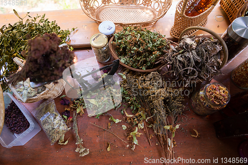 Image of herbalist workshop