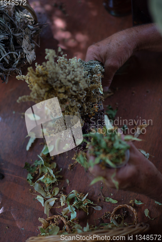 Image of herbalist workshop