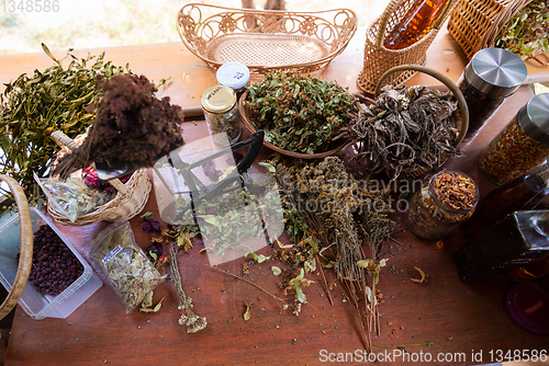 Image of herbalist workshop