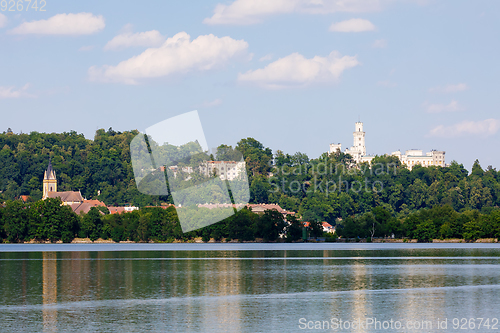 Image of Czech Republic - white castle Hluboka nad Vltavou