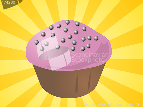 Image of Cupcake illustration