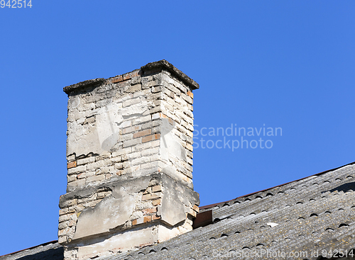 Image of Old brick chimneys