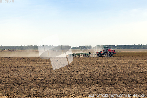 Image of processing of agricultural fields