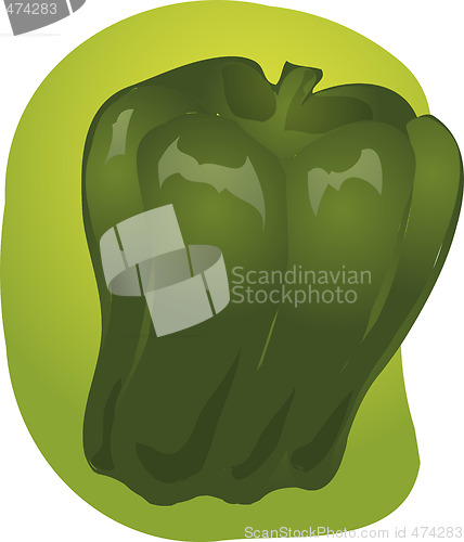 Image of Bell pepper illustration